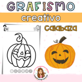 Grafismo Creativo Calabaza. Halloween/ Pumpkin Doodle. Oct