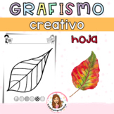 Grafismo Creativo Hoja. Otoño / Leaf Doodle. Autumn. Art a