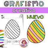 Grafismo Creativo Huevo de Pascua. / Easter Egg Doodle. Mo
