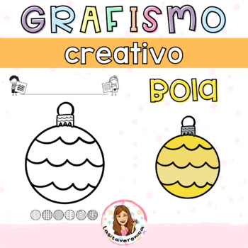 Preview of Grafismo bola de Navidad / Christmas ornament Doodle