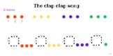 Grafomotricidad y música: The clap clap song
