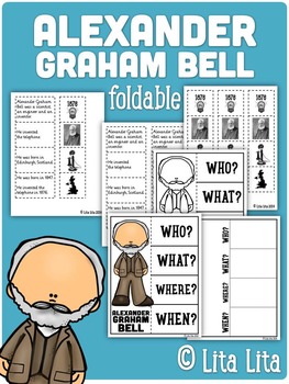 FREE Graham Bell Fold&Learn by Lita Lita | TPT