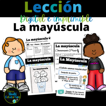 Preview of Gramática Española Reglas Uso de la Mayúscula
