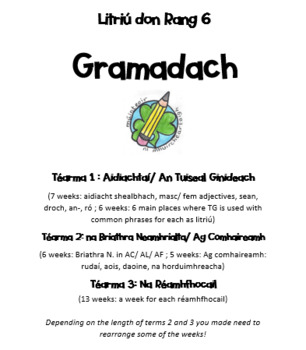 Preview of Gramadach Litriú Pack