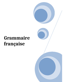 Preview of Grammaire française