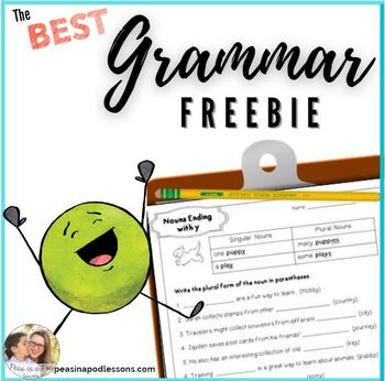 Preview of Morning Work Freebie 3rd 4th 5th Grade Free Grammar Workbook Mini Lessons