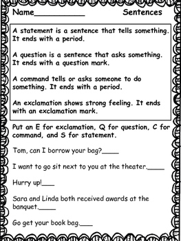 Grammar: 4th Grade by Meaningful Teaching | Teachers Pay Teachers