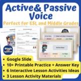 Grammar | Active & Passive Voice | Unit, Activities, Revis