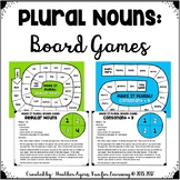 Grammar Activities - Plural Nouns - PRINTABLE BOARD GAMES