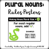 Grammar Activities - Plural Nouns - RULES POSTERS