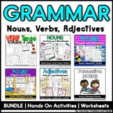 Grammar - Adjectives, Nouns, and Verbs
