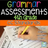 Grammar Assessments 4th Grade Aligns with Gobs of Grammar 
