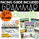 Year Long Grammar 4th Grade Bundle Incl Lessons and Assessments
