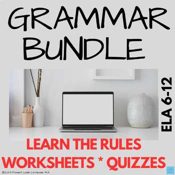 Preview of Grammar BUNDLE: Sentence Writing, Punctuation Practice and Commas Worksheets