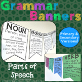 Grammar Banners: Parts of Speech Posters