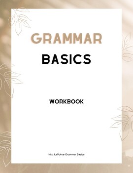 Preview of Grammar Basics Workbook