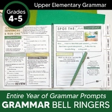 Daily Grammar Practice & Grammar Bell Ringers 4th Grade & 