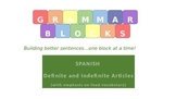Grammar Blocks - Spanish Articles