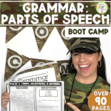 Grammar Boot Camp Parts of Speech Review Nouns Verbs Class