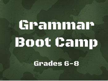 Preview of Grammar Bootcamp