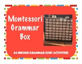 Grammar Box- Montessori Grammar Sorts