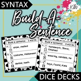 Sentence Structure Game: Build A Sentence
