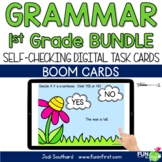 Grammar Bundle - 1st Grade Digital Task Cards | Boom Cards