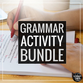 Grammar Projects Bundle: Creative Activities for Secondary ELA