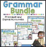 Grammar Bundle: Prepositions, Relative Pronouns, and Posse