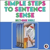 Simple Steps to Sentence Sense Grammar Worksheets Bundle |