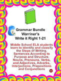 Grammar Bundle: Warriner's Write it Right 1-21