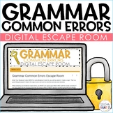 Grammar Common Errors Digital Escape Room