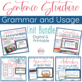 Grammar - Digital Sentence Structure Unit Bundle - Underst