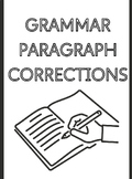 Grammar Correction Paragraphs and Answer Key!