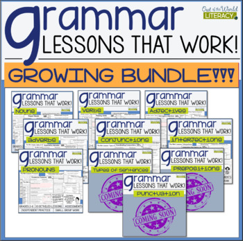 Preview of Grammar Curriculum - Growing Bundle