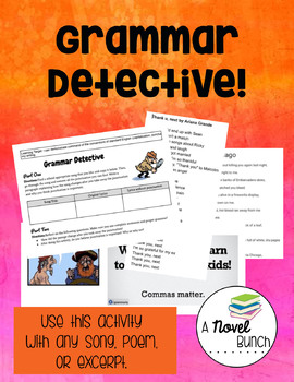 Preview of Grammar Detective!