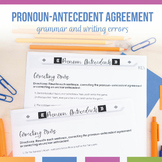 Pronoun Antecedent Errors | Writing Errors with Pronouns