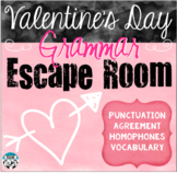 Valentine's Day Grammar Escape Room