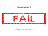 Grammar Fails
