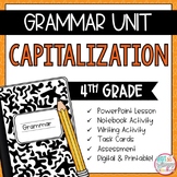 Grammar Fourth Grade Activities: Capitalization