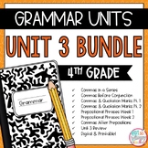 Grammar Fourth Grade Activities: Unit 3