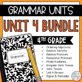 Grammar Fourth Grade Activities: Unit 4