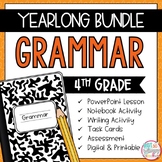 Grammar Fourth Grade Activities: Year-Long BUNDLE