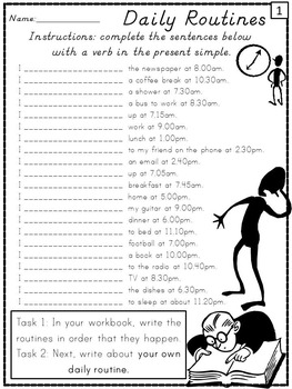 daily routines for adults