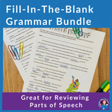 Grammar Game: Fill In The Blank With Nouns, Verbs, Adjecti