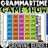 Grammar Game Show GROWING ALL ACCESS Bundle | Grammar Test