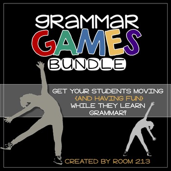 Preview of Grammar Games Bundle