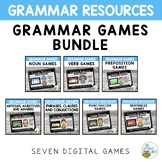 Grammar Games Bundle and Digital Task Cards