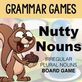 Grammar Games: Nutty Nouns - Irregular Plurals Game Board Review