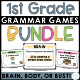 Grammar Games for 1st Grade BUNDLE